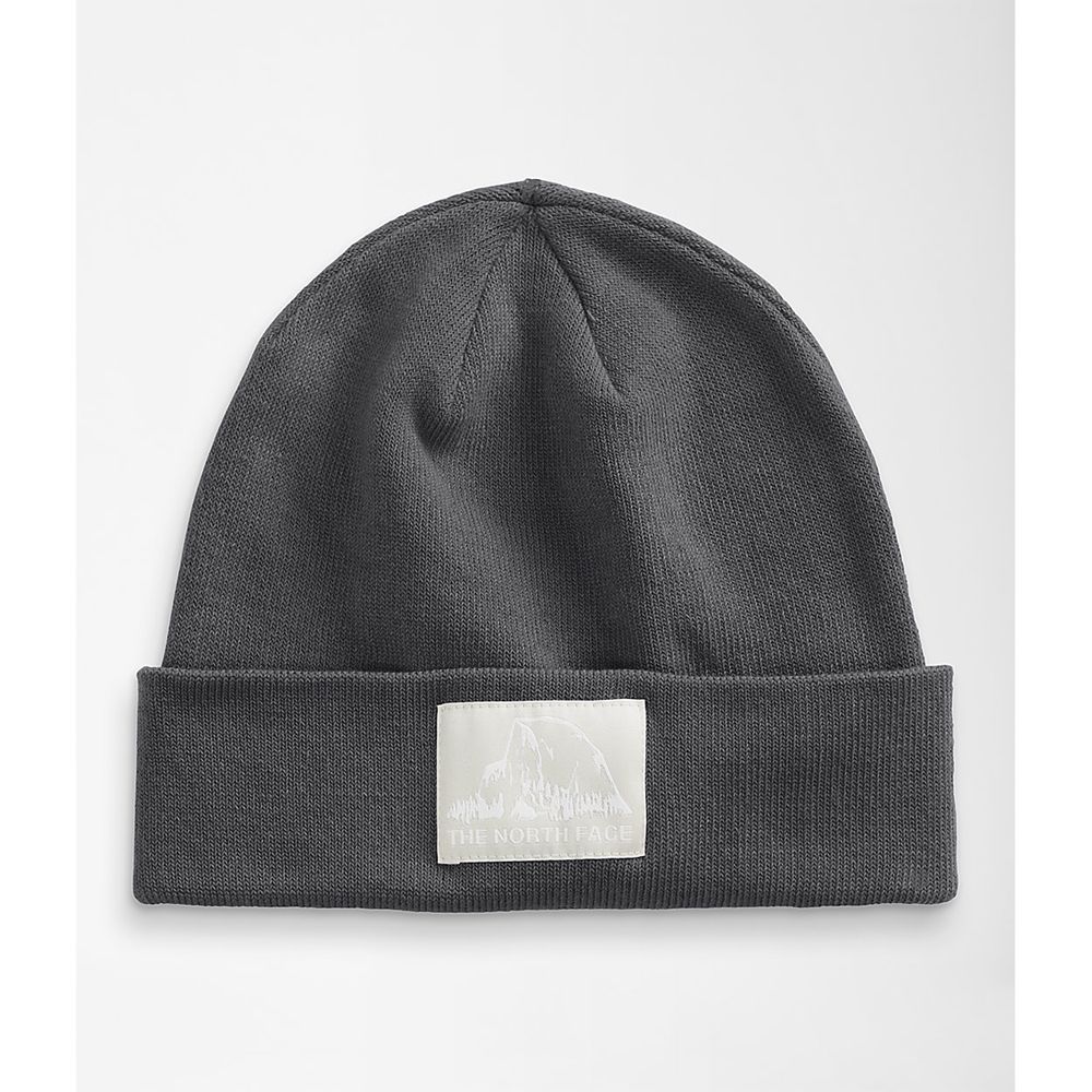 The North Face Beanies Mens Australia - The North Face Dock Worker Recycled Grey / White (RQF-618275